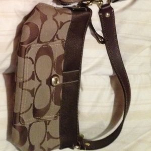 Coach brown bag