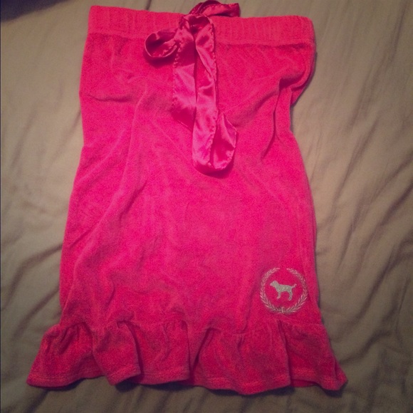 PINK bath robe