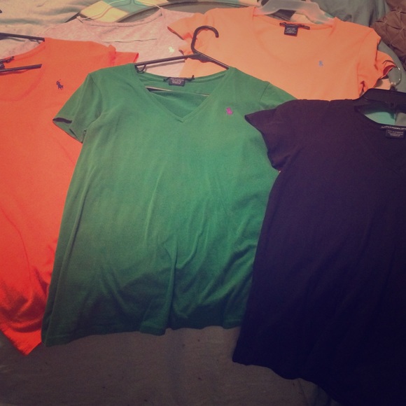 🙋🙋WOMENS POLO BUNDLE!🙋🙋 2 orange ones are sold - Picture 1 of 3