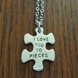 I Love You to Pieces Necklace