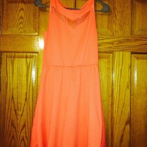Coral dress