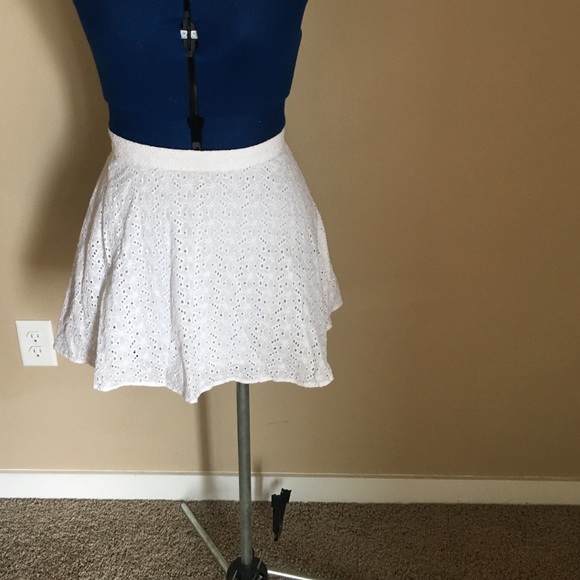 White skirt
