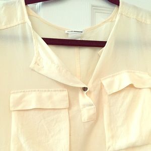 Club Monaco xs silk blouse