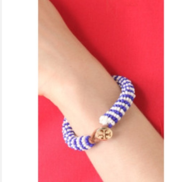 Tory Burch Seed Bead Bracelet HTF Rare - Picture 2 of 4