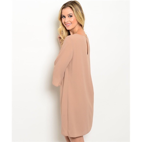 SOLD OUT! ๐CCO๐ Tan dress - Picture 2 of 2