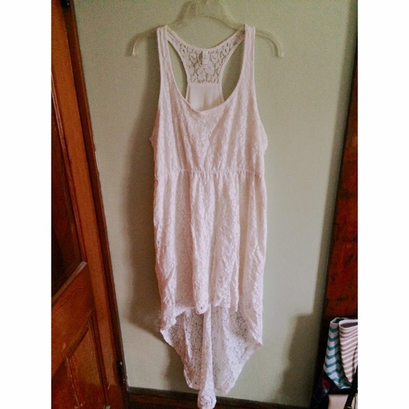 Xhilaration Racerback Lace Hi-lo Dress - Picture 1 of 3