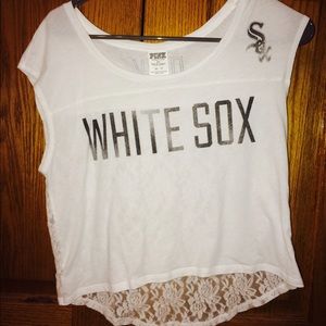 White Sox Crop Top NWOT