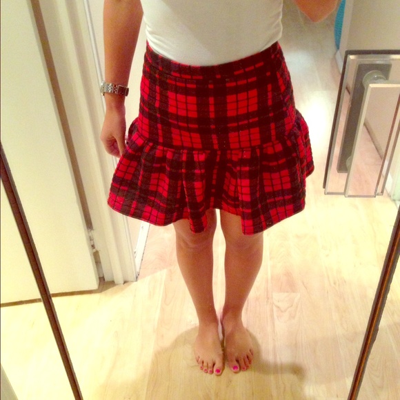 Plaid skirt