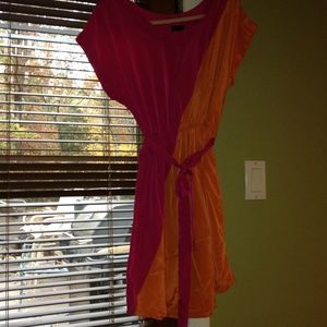 Never worn Pink and Orange Dress