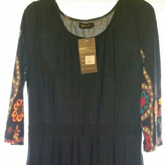 *Flash sale*  Black Reborn multi colored dress