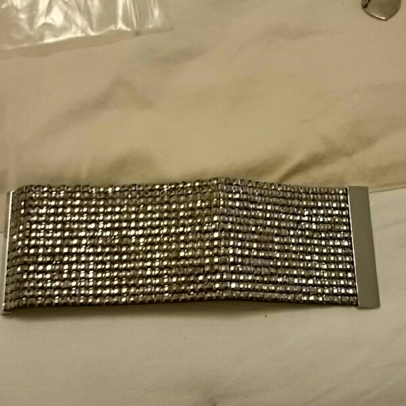 Metal stud cuff bracelet