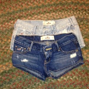 Lightly worn Hollister Shorts