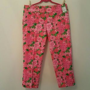 Lilly Pulitzer brightly colored capris