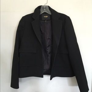 Maje Black Crop Jacket