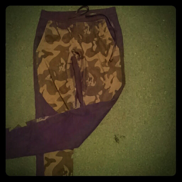 Camo joggers