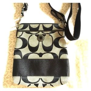 Coach cross body purse