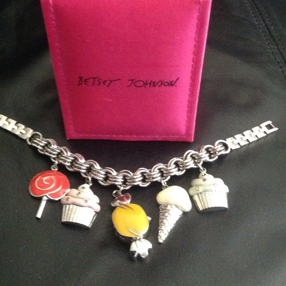 Used Betsey Johnson Candy Bracelet Watch