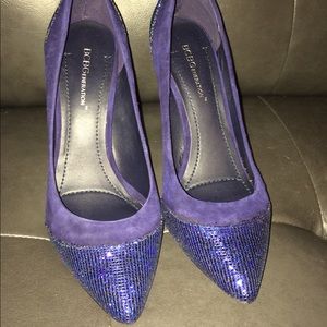 Blue BCBG Heels