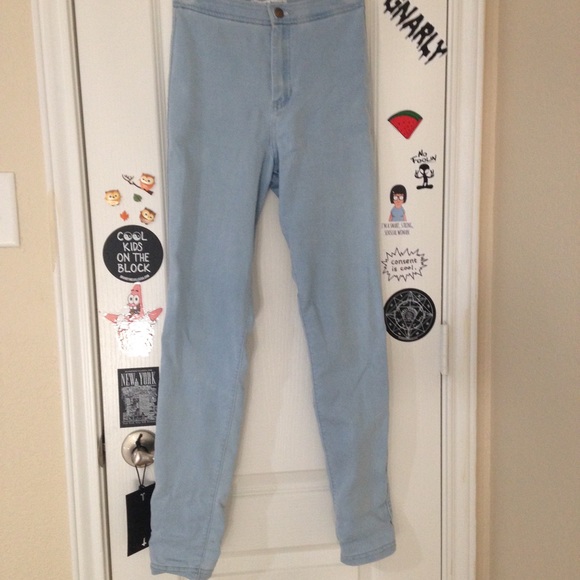 light blue easy jeans