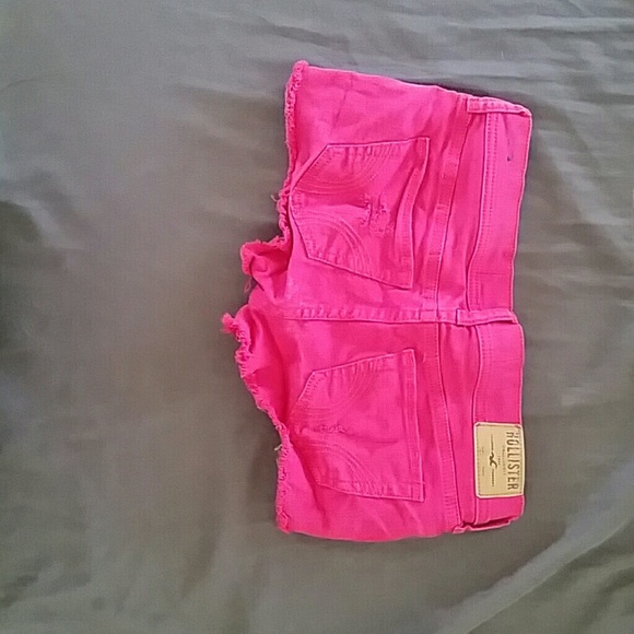 Hollister shorts hot pink