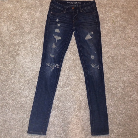 American eagle ripped jeans
