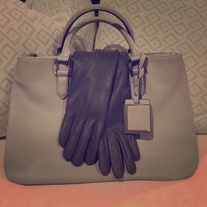 The Limited Accessories - Scandal grey opera gloves The Limited Accessories - Scandal grey opera gloves