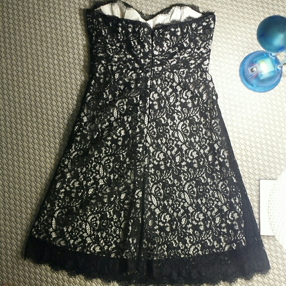FINAL PRICE WHBM 2 black lace dress NWOT - Picture 3 of 3