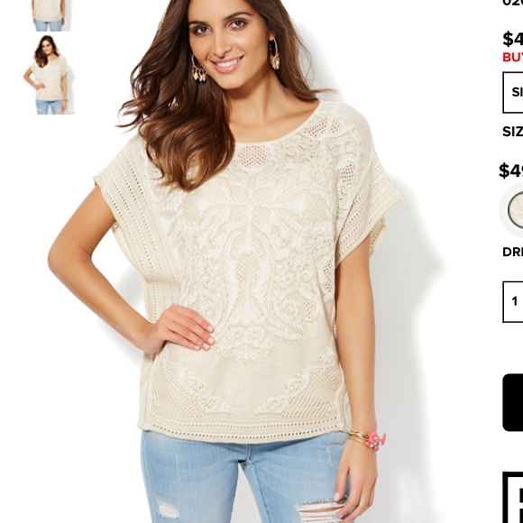 NY&Co Sweater