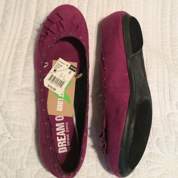 Cute purple shoes