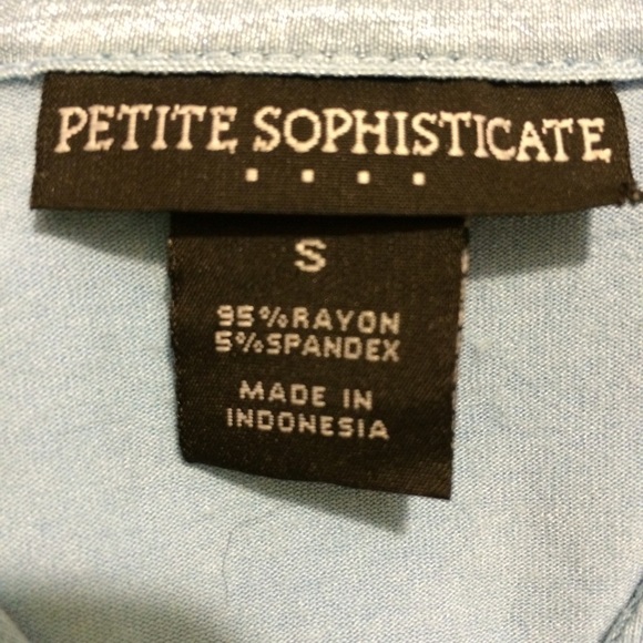 Powder Blue Blouse - Picture 2 of 4