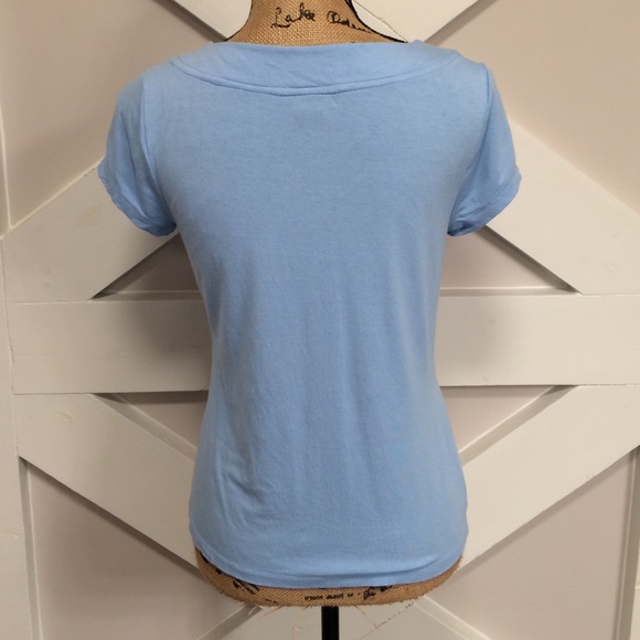 Powder Blue Blouse - Picture 3 of 4