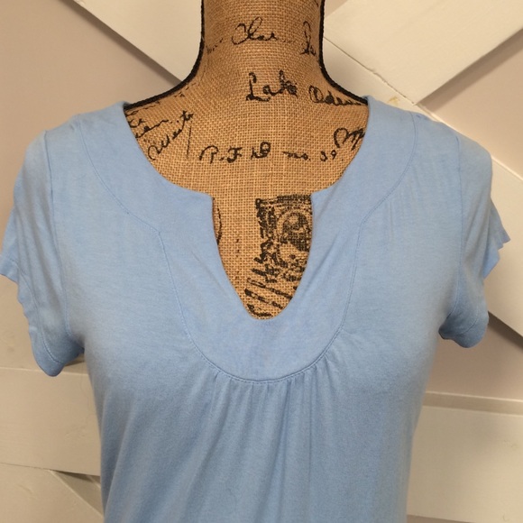 Powder Blue Blouse - Picture 4 of 4