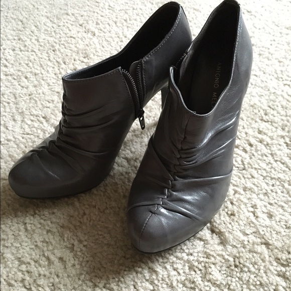 Antonio Melani grey heels - Picture 2 of 3