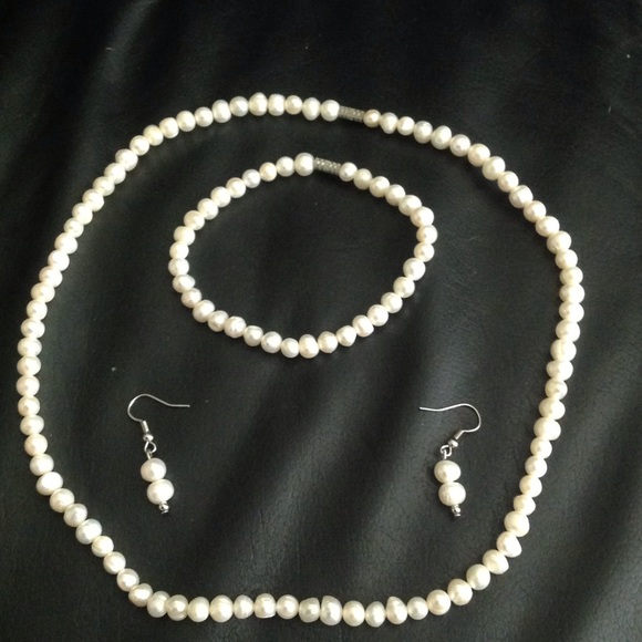 Vintage Freshwater Pearl Jewelry Sets