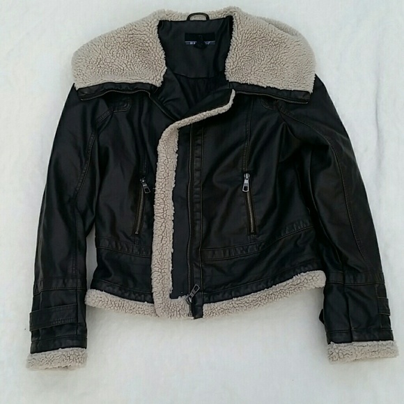 FINAL PRICE!! Faux leather jacket by Bernardo