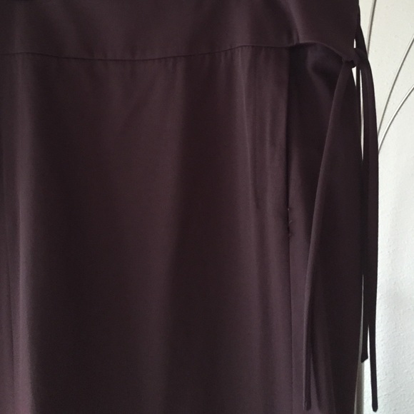 Eggplant pencil skirt