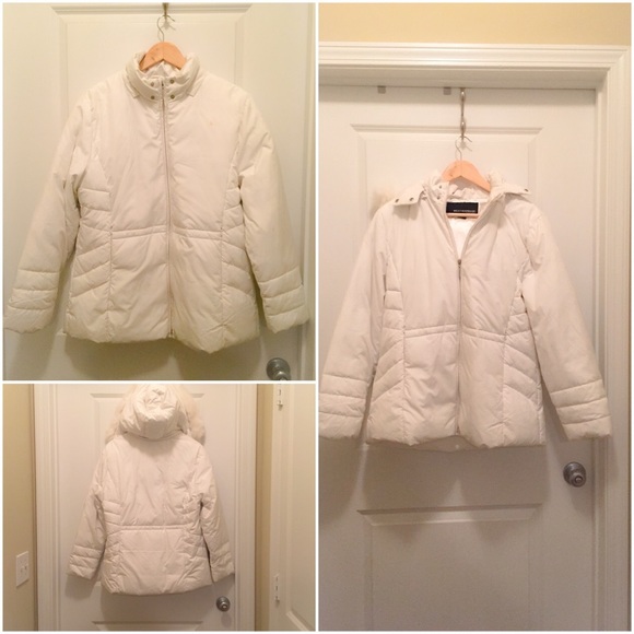 Warm Winter White Coat