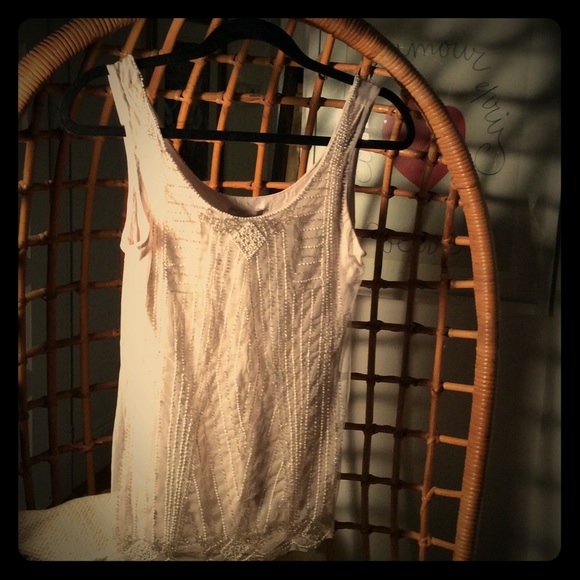 H & M Beaded Top