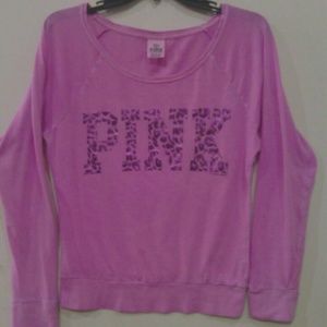 VS PINK distressed lounge shirt