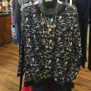 Long Sleeve Vintage Havana Top