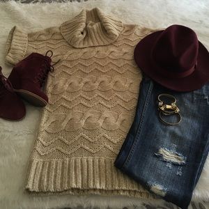 🔹Cowl Neck Tunic Sweater🔹