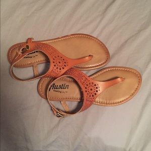 Sandals! Too big never worn!