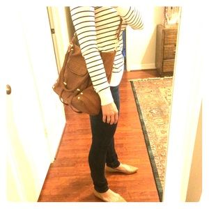 Steve Madden Camel Brown Satchel