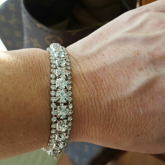 David's Bridal Jewelry - Gorgeous COSTUME diamond bracelet