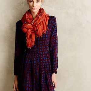 Anthropologie Tylho Blockprint Shirtdress size XS