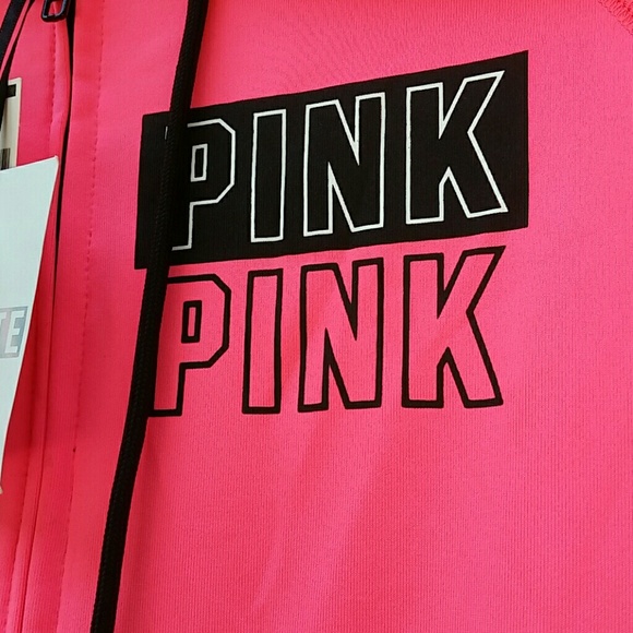Pink by Victoria's Secret Pink and Grey Jacket NWT - Picture 3 of 4