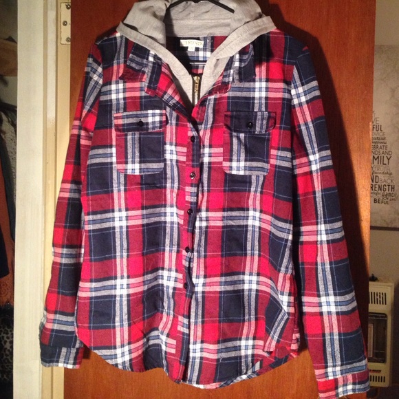 Plaid Flannel Hoodie