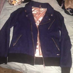 Women's Medium Navy Wool Element Jacket