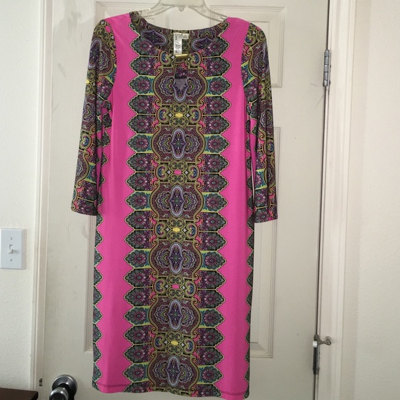 🚫SOLD🚫Multicolor fitted dress