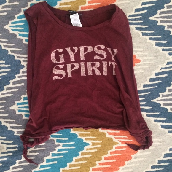 Forever 21 gypsy spirit crop